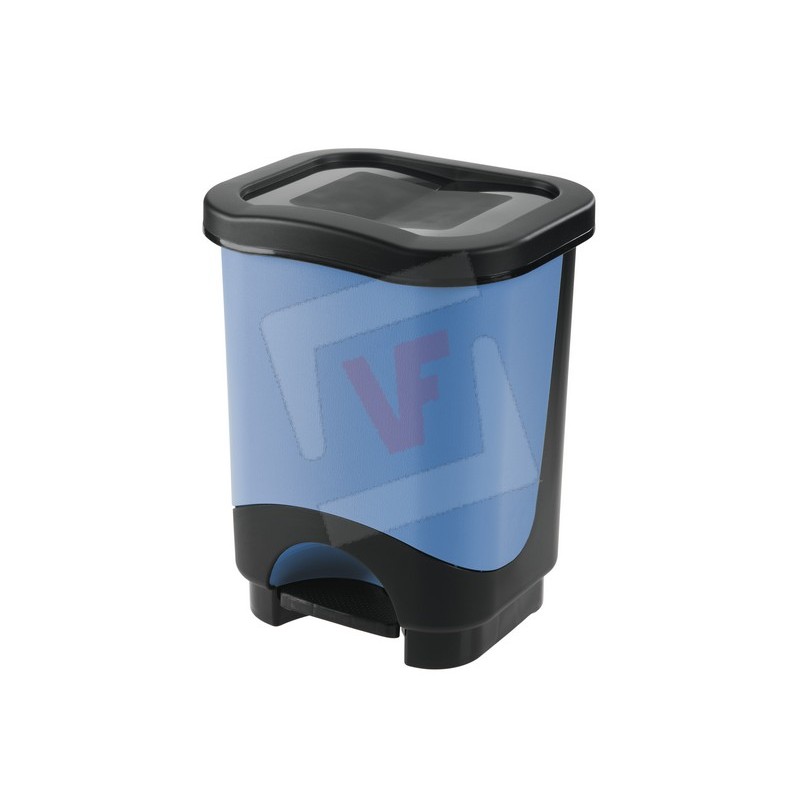 Patumiera Idea 24 Litri Colore Zafferano - Cestino Per Rifiuti Con Coperchio, Design Moderno