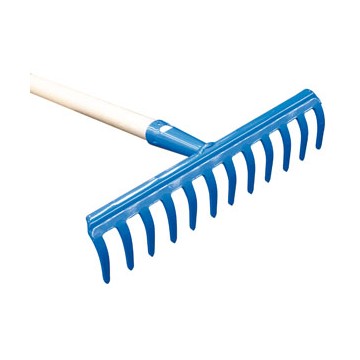 Agef RASTRELLO PER GIARDINO 12 denti con manico cm. 130