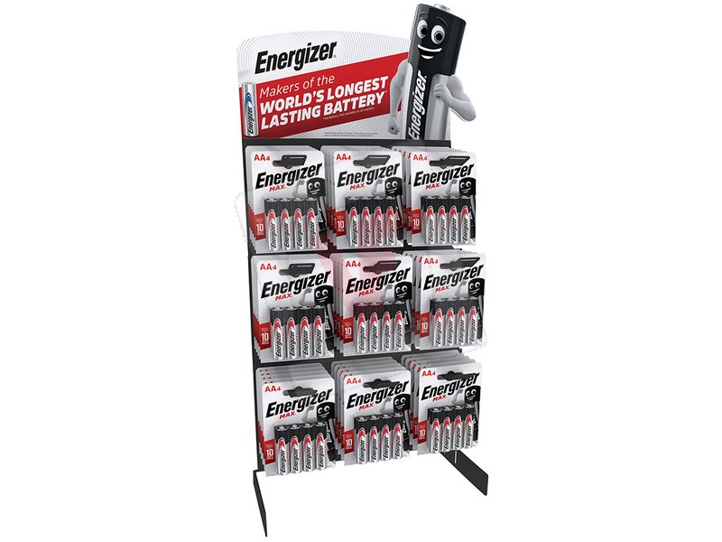 ENERGIZER ESPOSITORE DA TERRA 24 GANCI