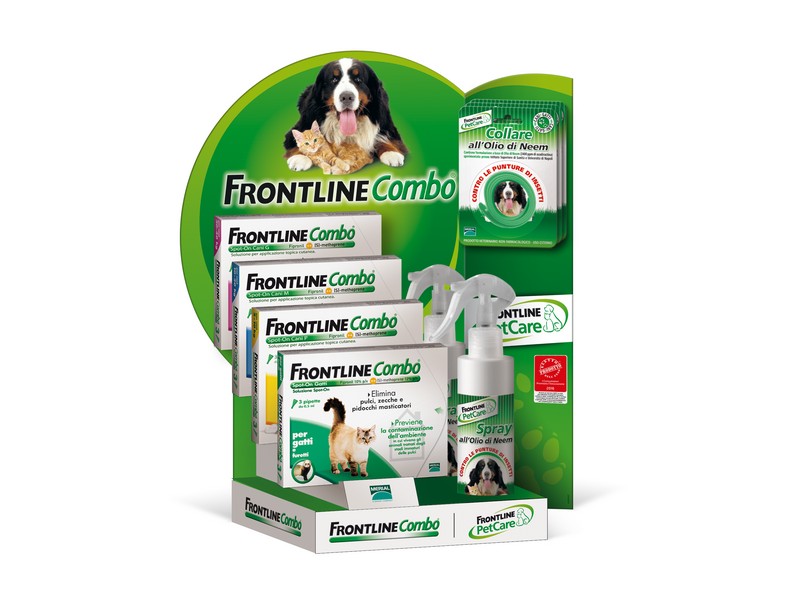 FRONTLINE ESPOSITORE DA BANCO COMBO/PETCARE