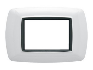 Feb Elettrica PLACCA LIFE col. Bianco 3 posti