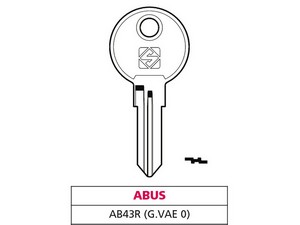 Silca CHIAVE ASC AB43R (G....