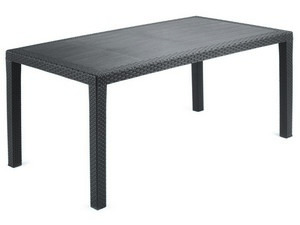 TAVOLO JOKER cm. 138x78x72 h col. Testa di moro