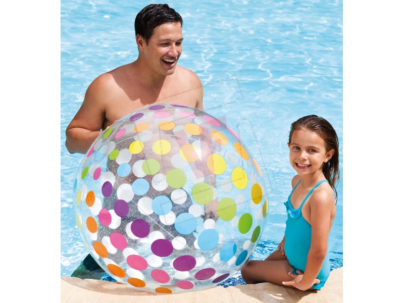 Banner XL Pallone Gigante in Lattice 70cm, Gonfiabile Elio/Aria