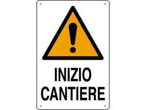 CARTELLO SEGNALETICO INIZIO...