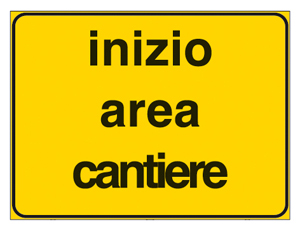 SEGNALE INIZIO AREA...