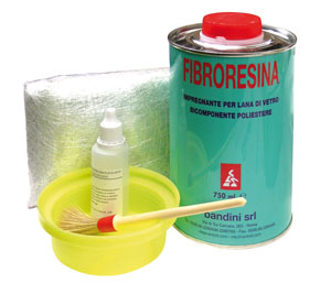 FIBRORESINA KIT COMPLETO...