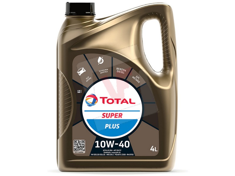 Total OLIO MOTORE SUPER PLUS 10W40 lt. 4