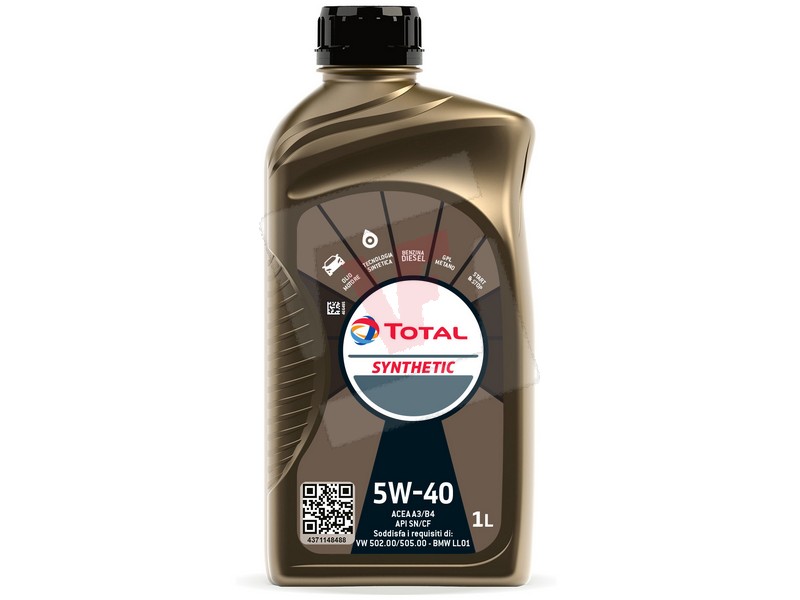 Total OLIO MOTORE SYNTHETIC 5W40 lt. 1