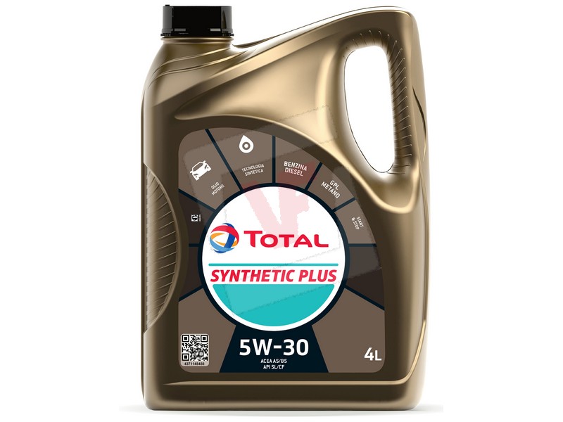 Total OLIO MOTORE SYNTHETIC PLUS 5W30 lt. 4