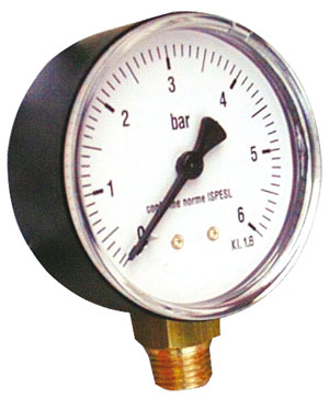 MANOMETRO PER AUTOCLAVE...