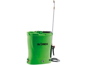 Globex POMPA IRRORATRICE A BATTERIA lt. 16-12V 8 AH LITIO