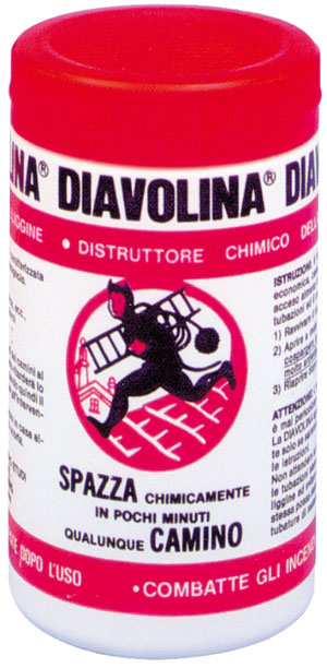 Diavolina SPAZZACAMINO CHIMICO gr. 270