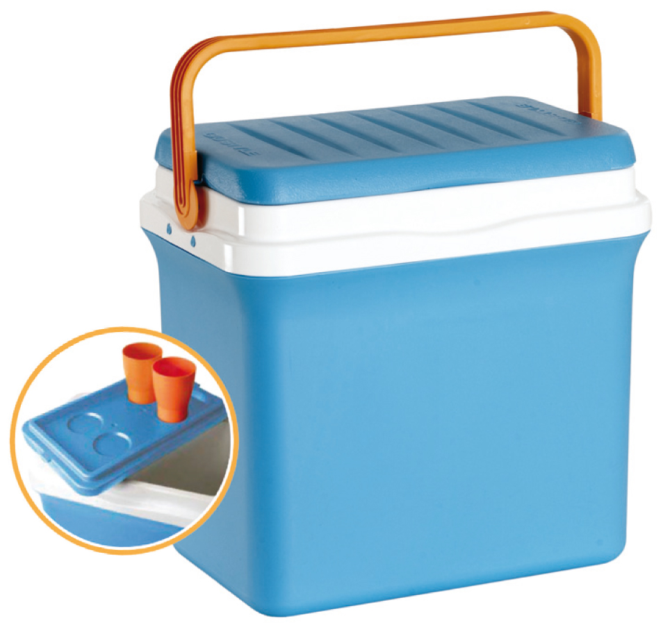 Giò Style Frigorifero Portatile Fiesta Col. Blu Lt. 22,5 - Cm. 38X25X38 H -