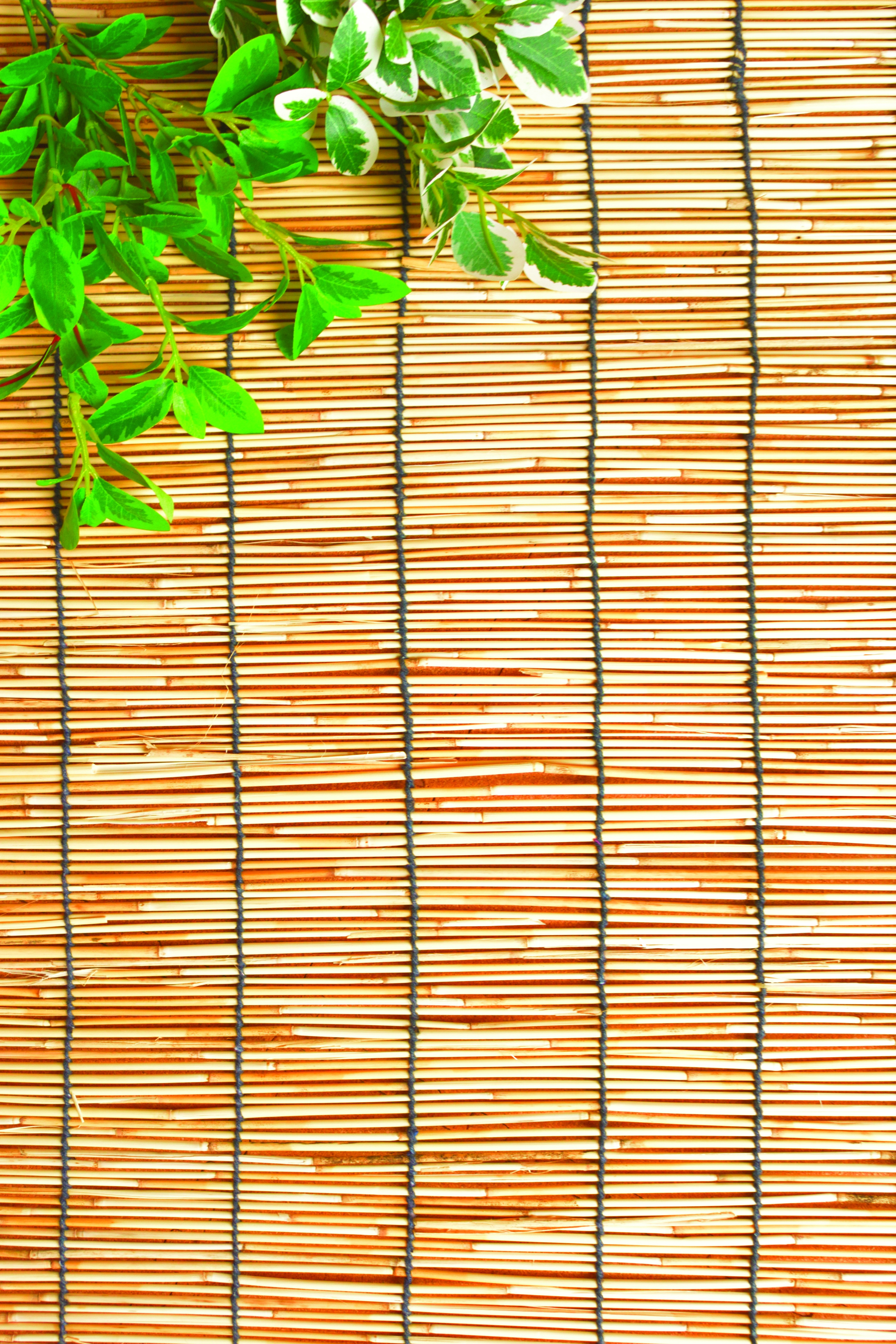 Utilia TOP QUALITY ARELLE STUOIA IN CANNICCIO NATURALE CON CARRUCOLA cm. 100x260 h