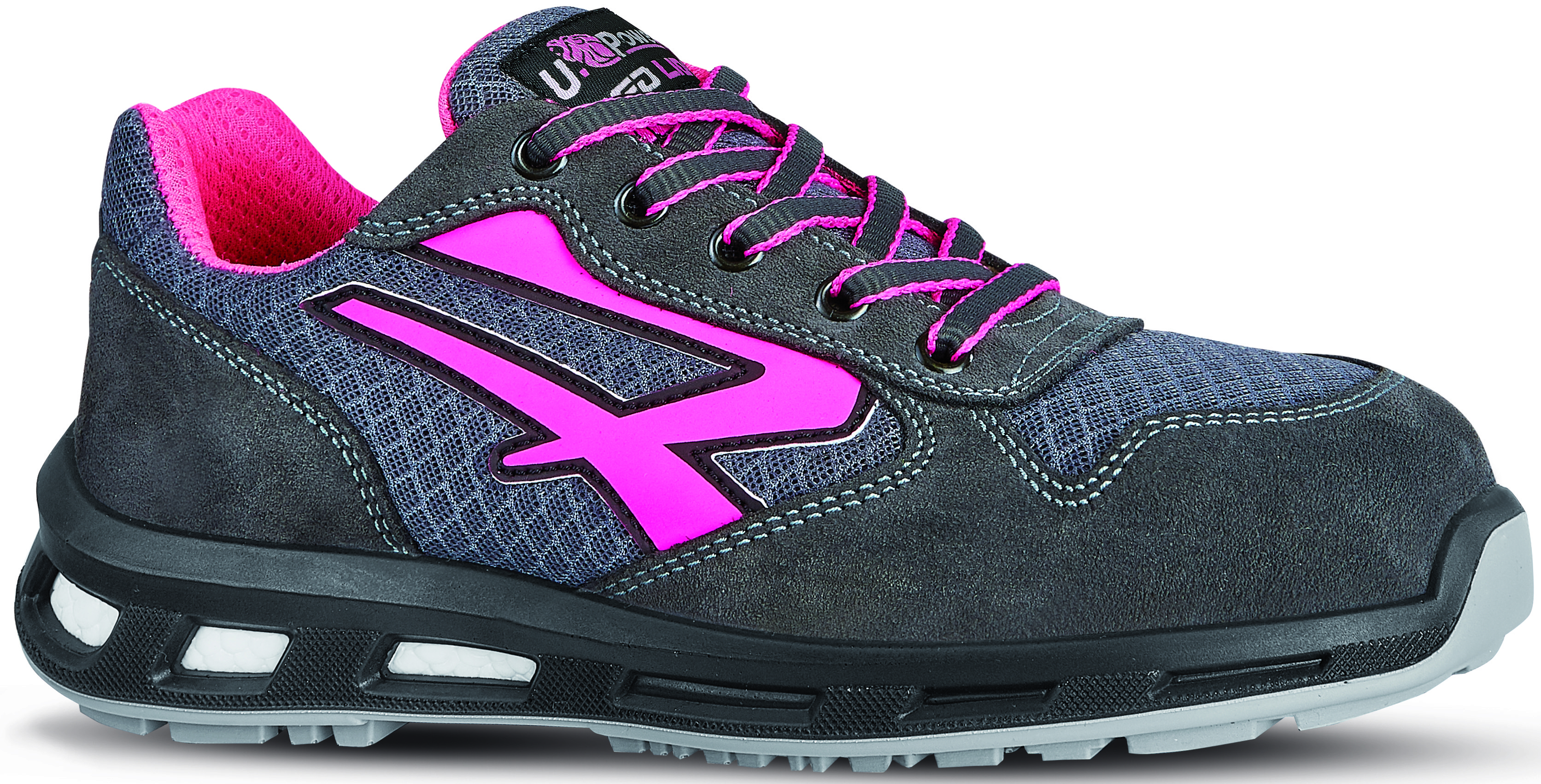 U-Power Scarpe Antinfortunistica Donna Basse S1P Src Verok Col. Antracite Mis. 39 -