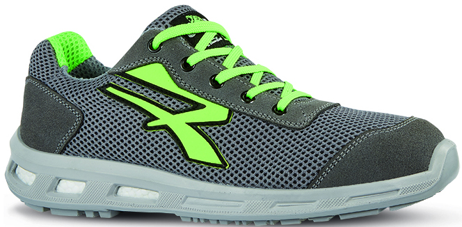 U-Power Scarpe Antinfortunistica Basse S1P Src Redlion Summer Col. Grigio Mis. 45 -