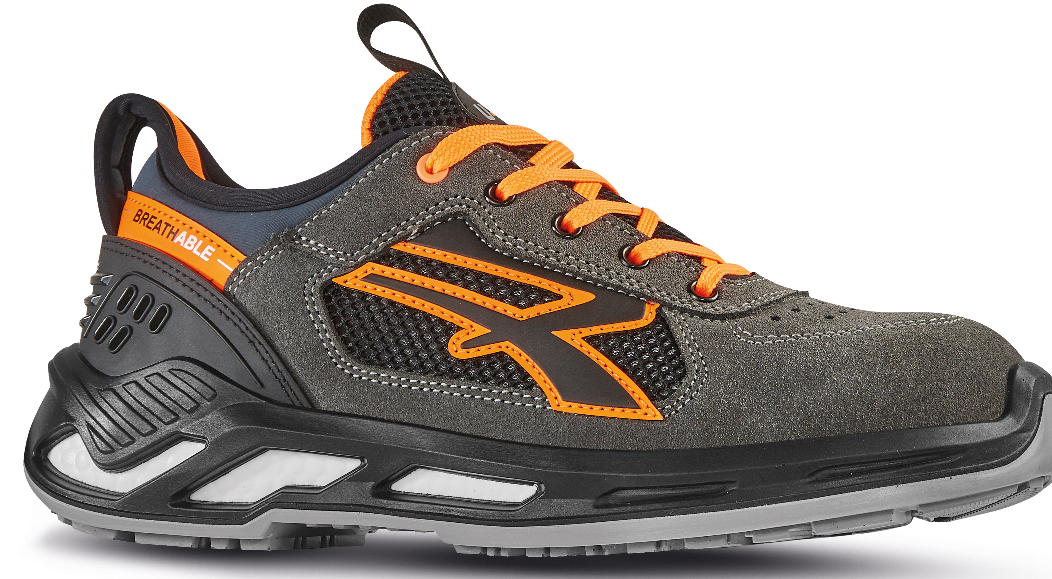U-Power Scarpe Antinfortunistica Basse S1P Src Esd Ryder Col. Antracite Mis. 45 -