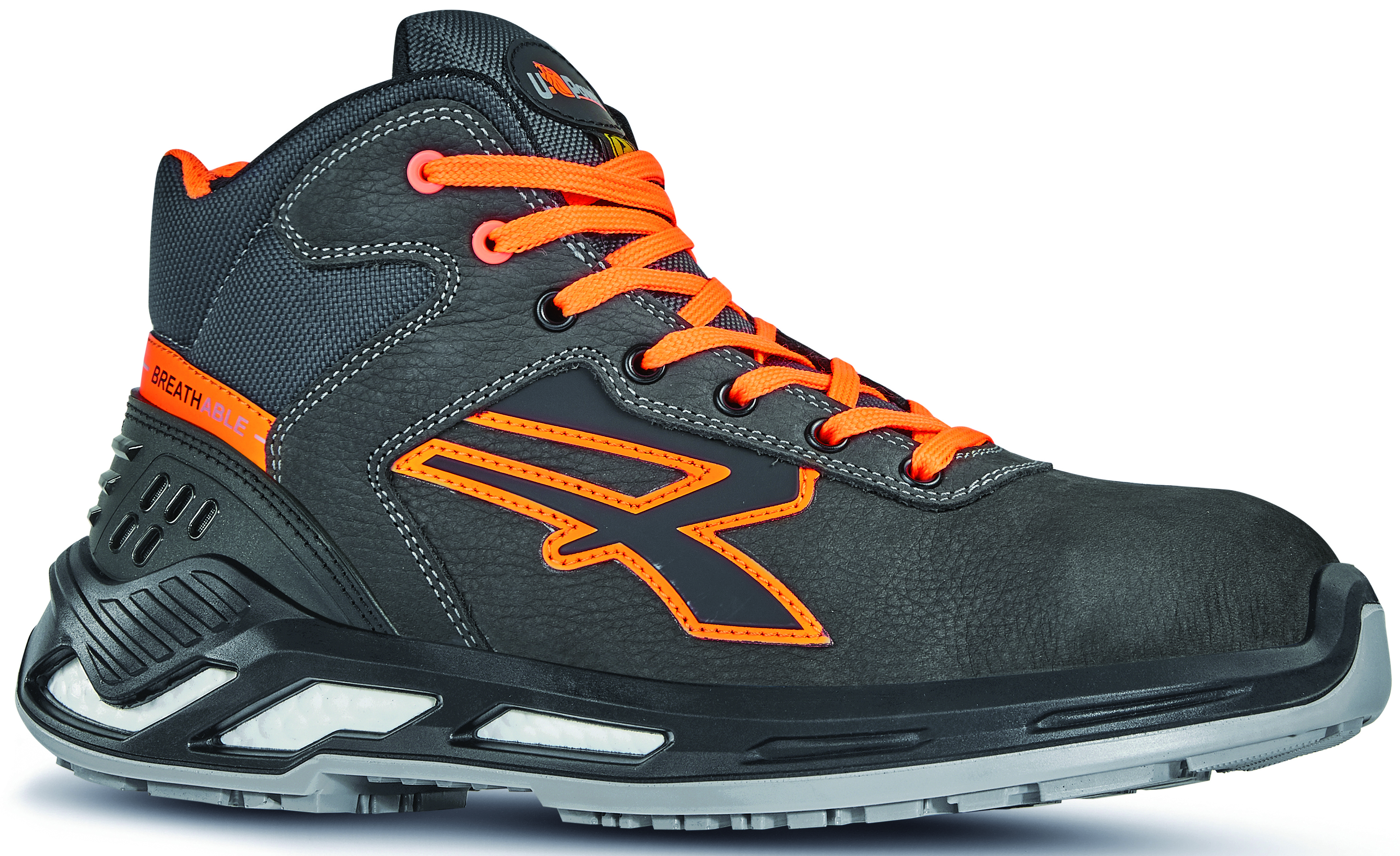 U-Power Scarpe Antinfortunistica Alte S3 Src Ci Esd Lord Col. Antracite Mis. 43 -