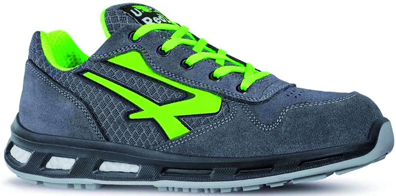 U-Power Scarpe Antinfortunistica Basse S1P Src Redlion Point Col. Grigio Mis. 41 -