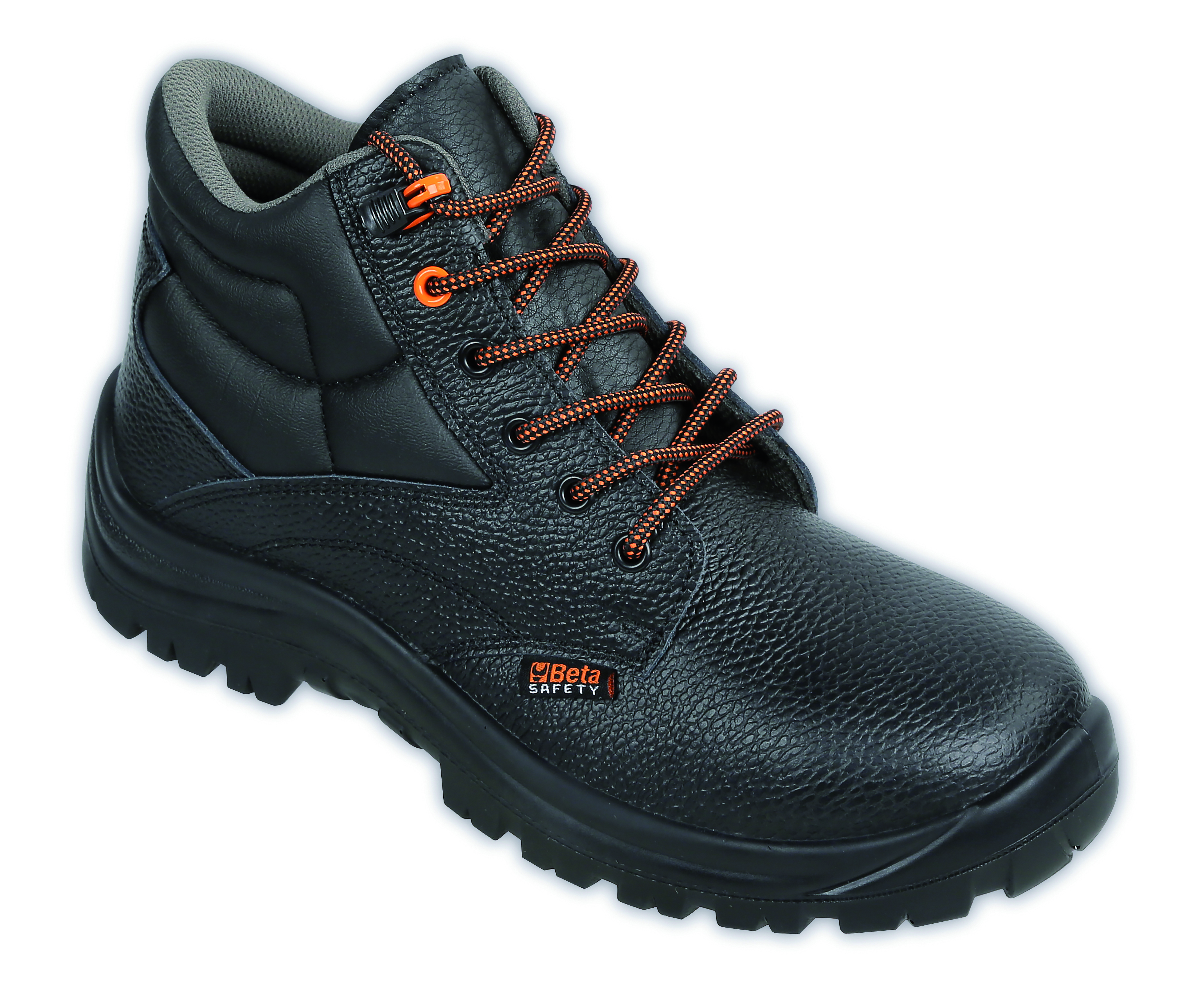 Beta SCARPE ANTINFORTUNISTICA IN PELLE ALTE S3 SR 7243NE Col. Nero Mis. 43