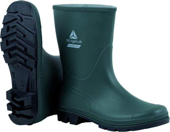 Deltaplus Stivali In Pvc Groundmc Tronchetto Col. Verde Mis. 46 -