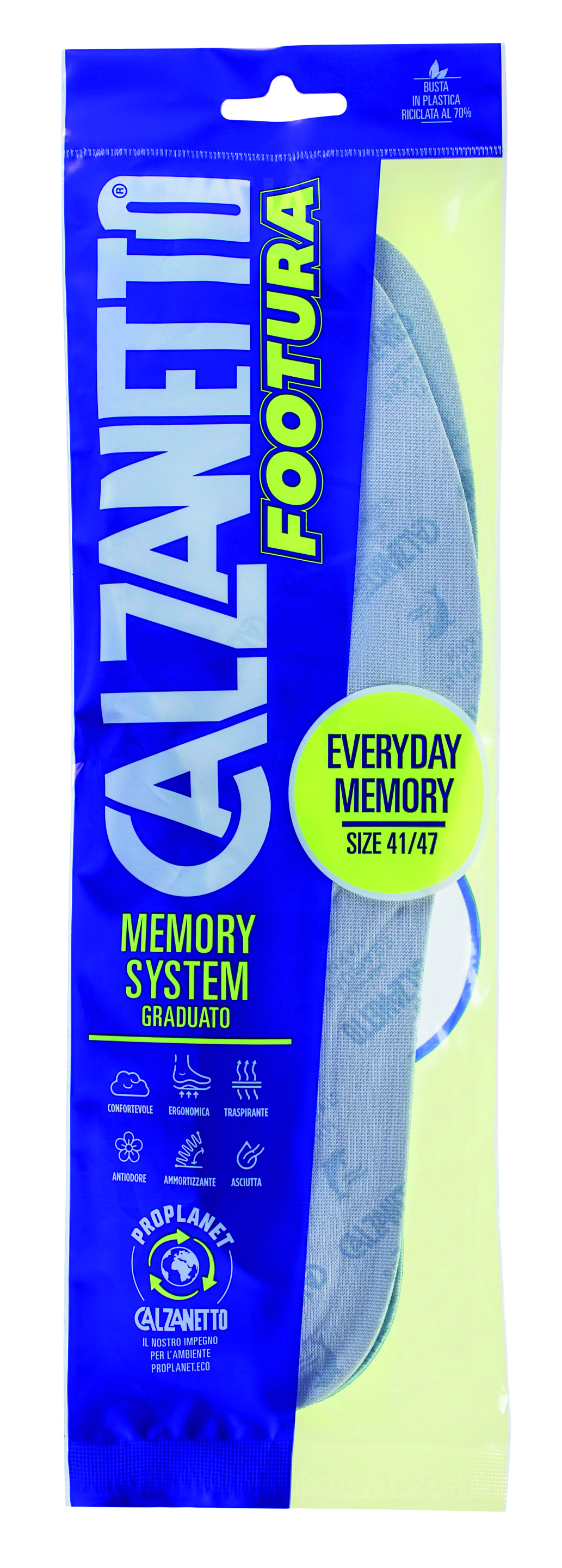 Calzanetto Solette Everyday Memory System Uomo Mis. 41-47 --image