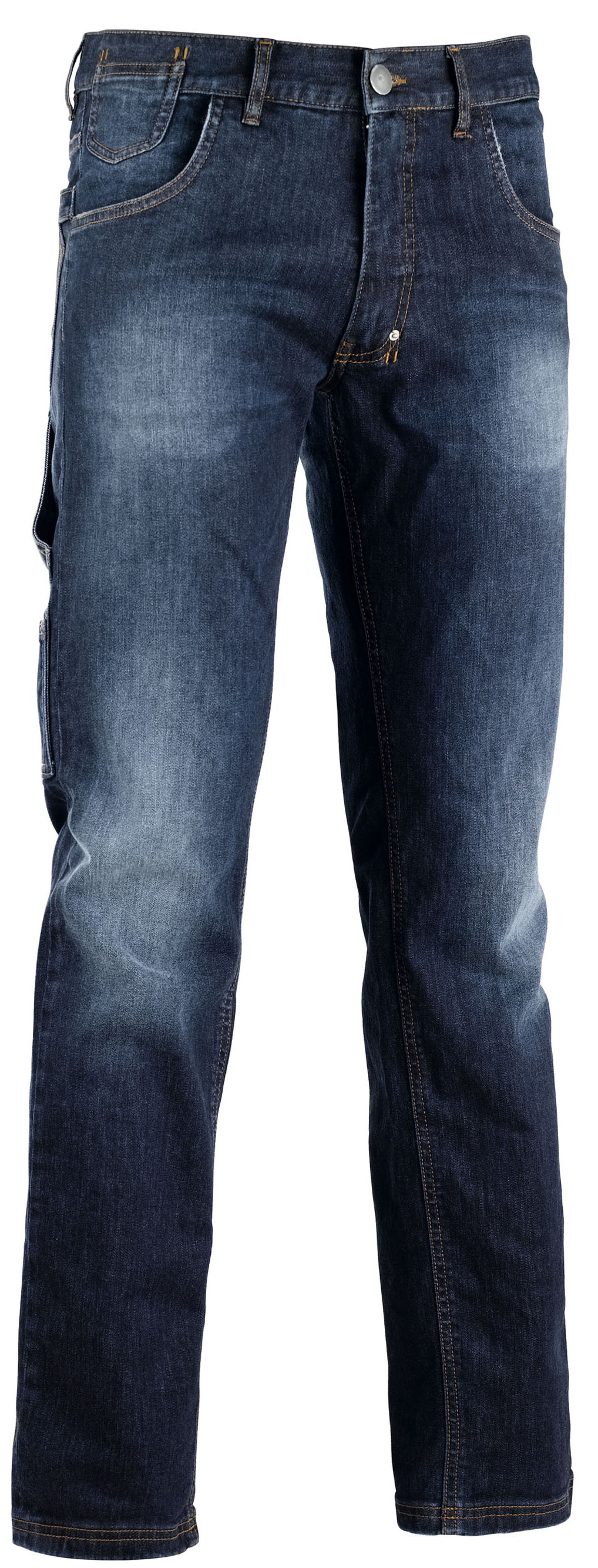 Diadora Pantalone Jeans Stone Col. Blu Mis. Xl -