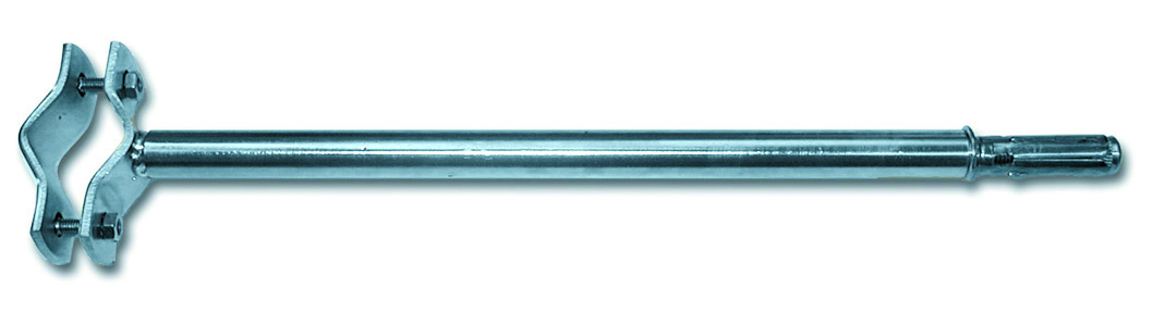 Zanca Per Pali Antenne Con Tassello M10X55 Lunghezza Cm. 25 -
