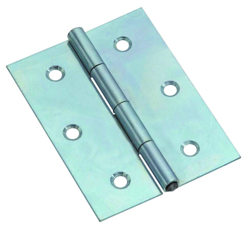 CERNIERA MEZZA QUADRA PERNO FISSO  mm. 30x25
