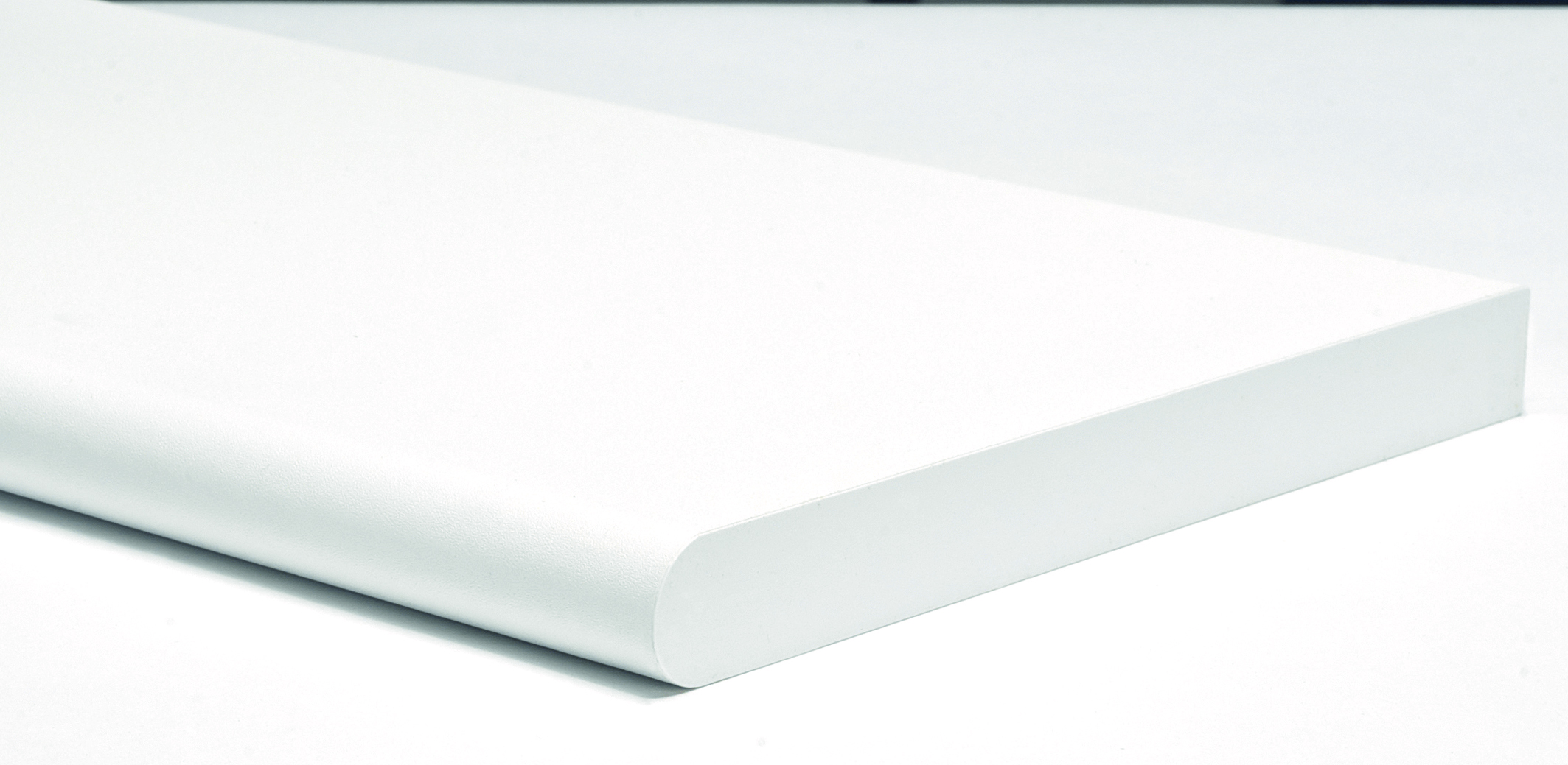 Mensola Murale Stondata Col. Bianco Cm. 80x20x1,8 -