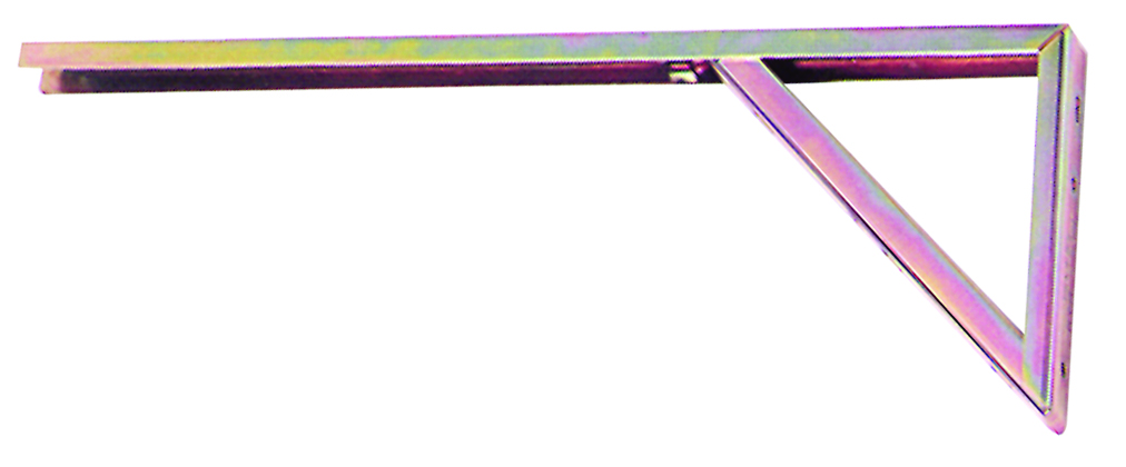 MENSOLA PER RIPOSTIGLI In acciaio verniciato bianco cm. 40x18