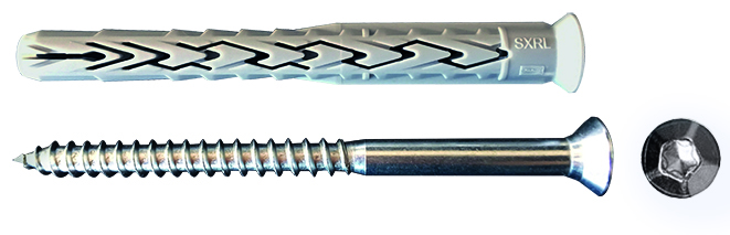 Fischer Tassello Sxrl- 8 Wt Ls Torx Mm. 80 -