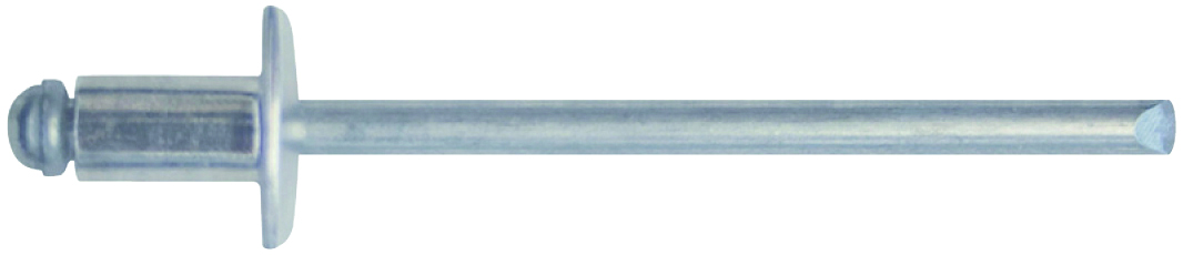 Friulsider RIVETTO A STRAPPO IN ALLUMINIO  100pz. mm. 3,4x14
