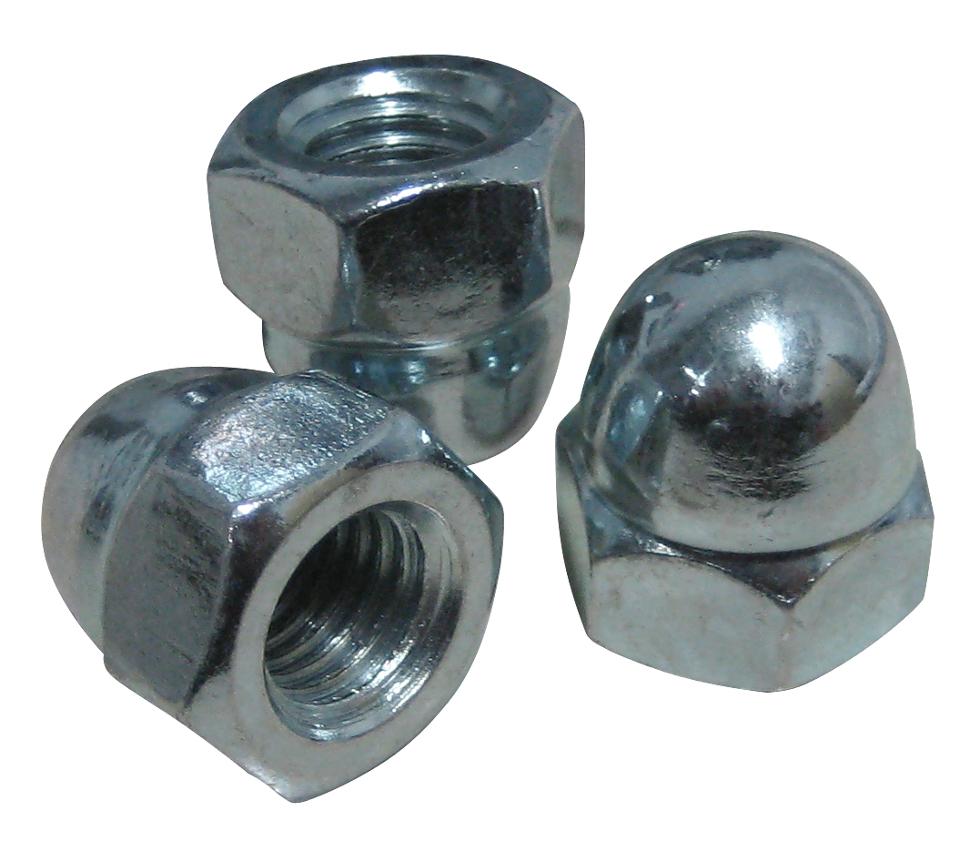 Ambrovit DADO ESAGONALE CIECO In acciaio zincato (UNI 5721) M 10  100PZ.