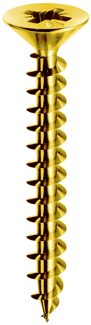Mustad VITE PANELVIT TSP FERRO OTTONATO  mm. 2,5x16