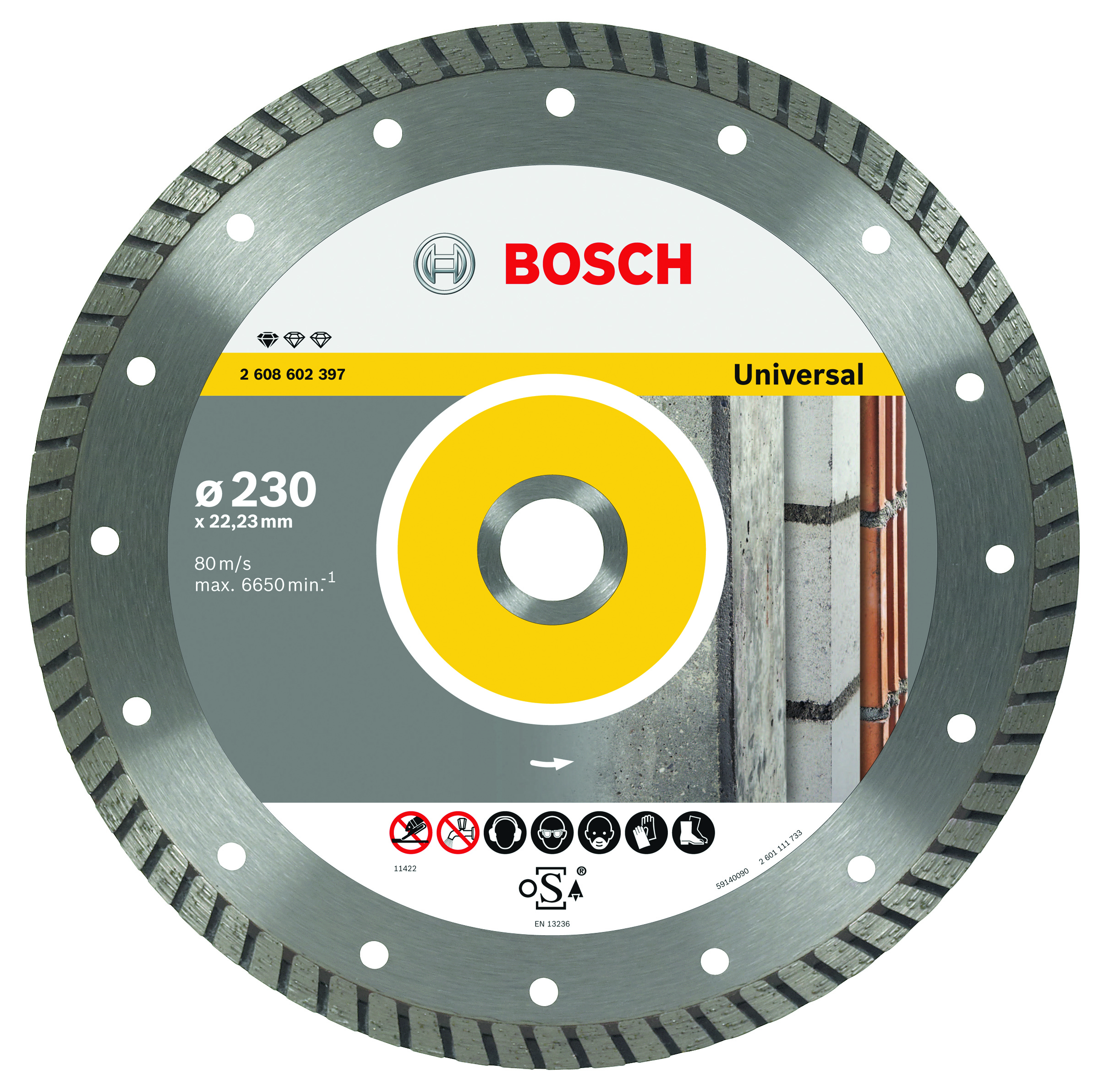 Bosch Disco Diamantato Universale Ø Mm. 230 -