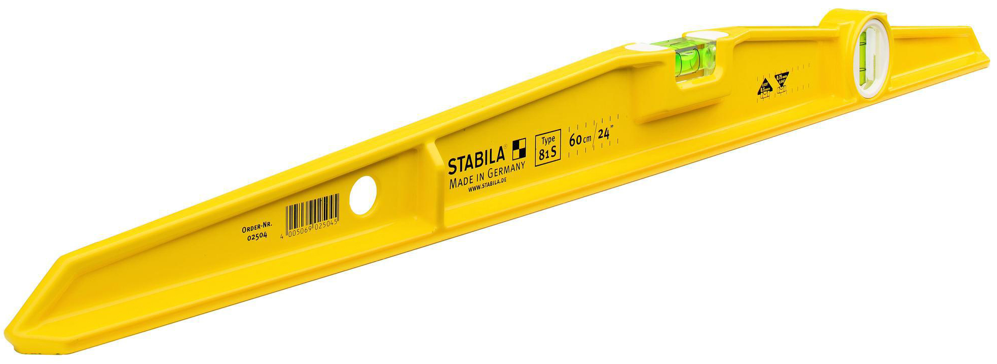 Stabila Livella A 2 Bolle 81S Cm. 60 -
