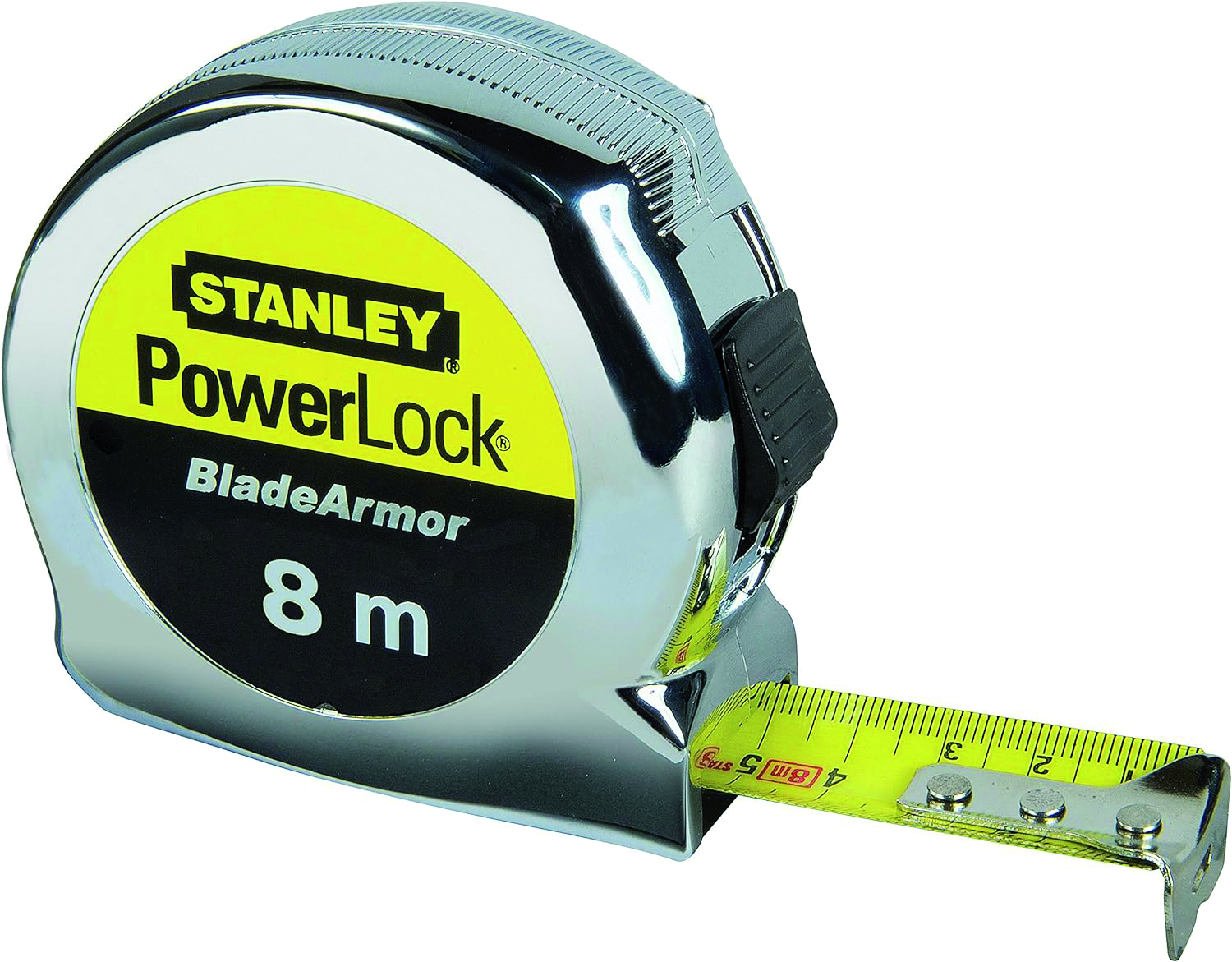 Stanley FLESSOMETRO POWERLOCK BLADE ARMOR  mt. 8x25 mm.