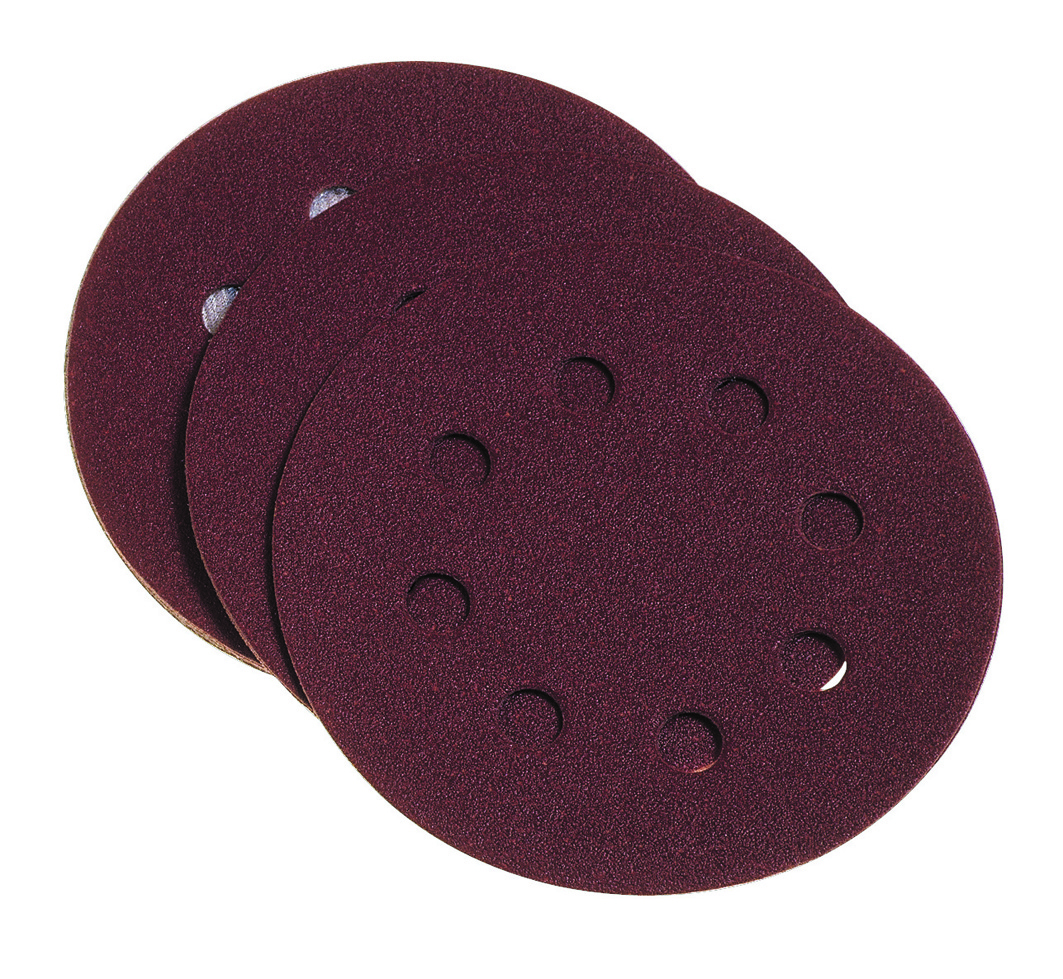Poggi Set Dischi Abrasivi Con Velcro 10 Pz. Art.349.85 Ø Mm.125-Grana 240 -