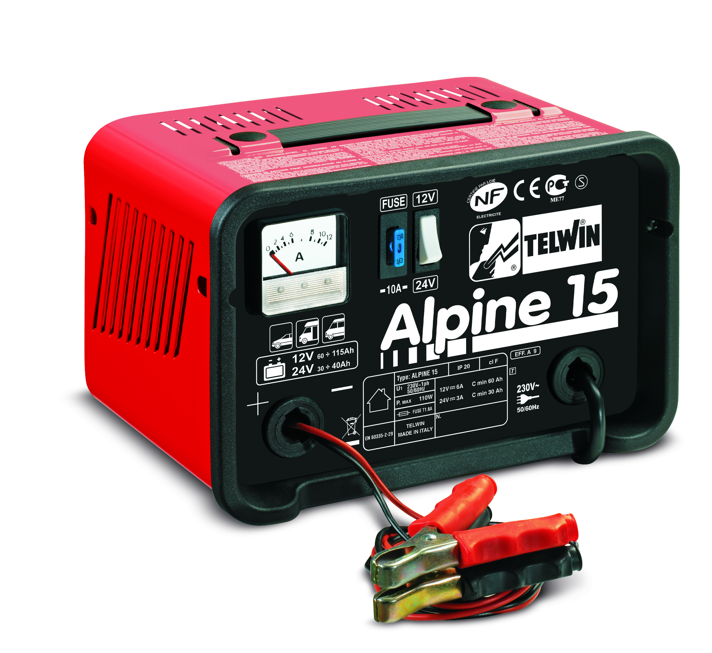 Telwin CARICABATTERIE ALPINE 15  110 W