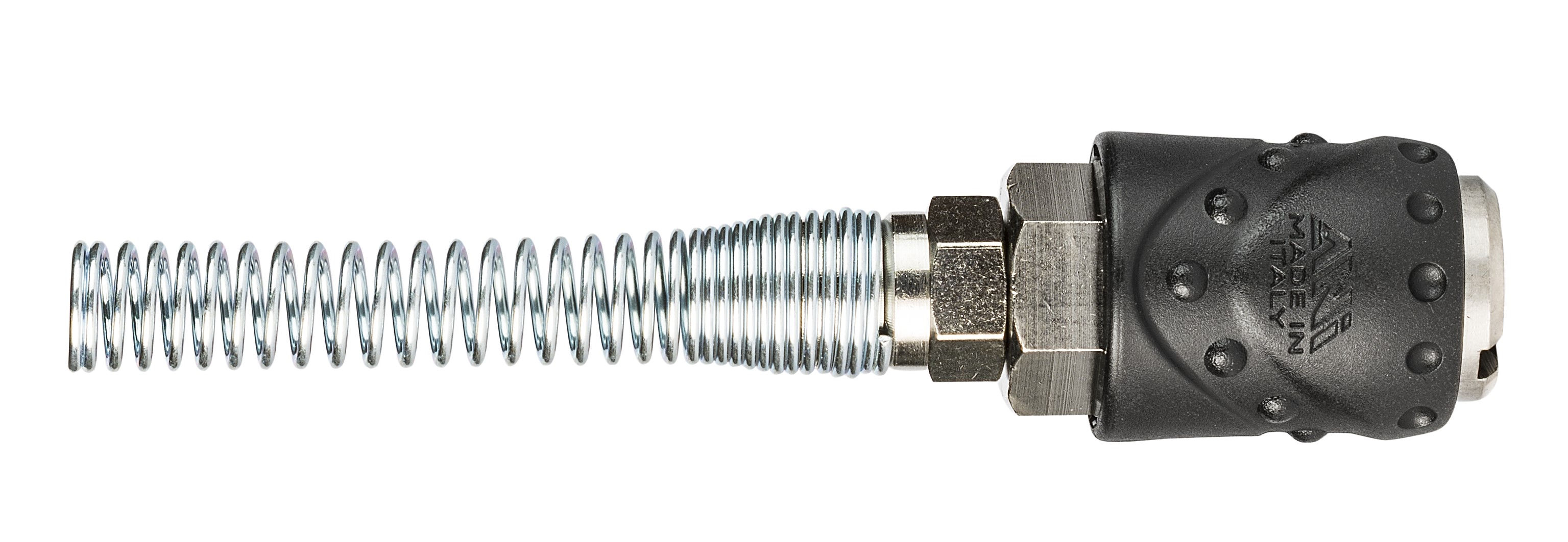 Raccordo Per Spirali Attacco Rapido Per Compressori Mis. 6X8 (Bl) -