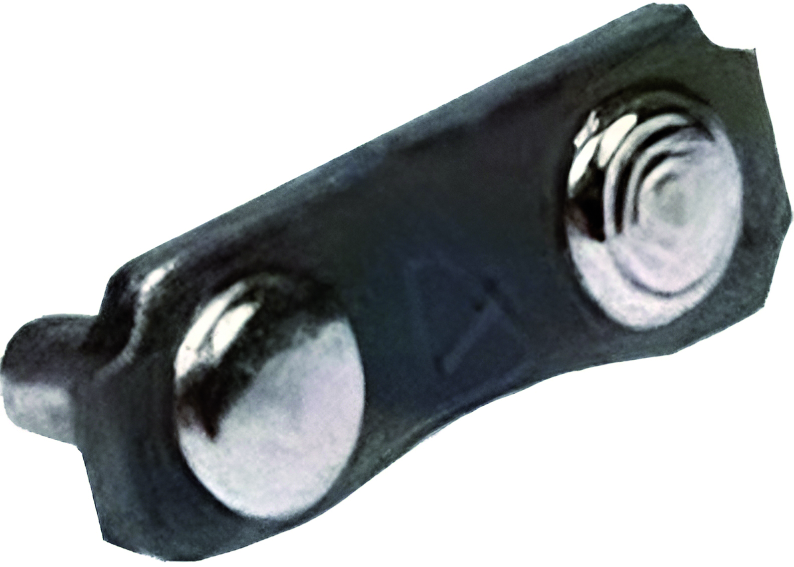 SET 30 MAGLIE DI GIUNZIONE CON RIVETTO PER CATENA  Spessore mm.1,1-Passo 1/4
