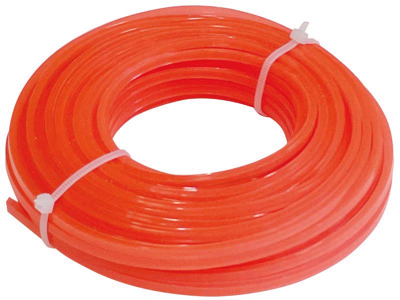 Globex FILO QUADRATO PER DECESPUGLIATORE EXTREME PROFESSIONALE Col. Arancione mm. 3,0x230 mt.