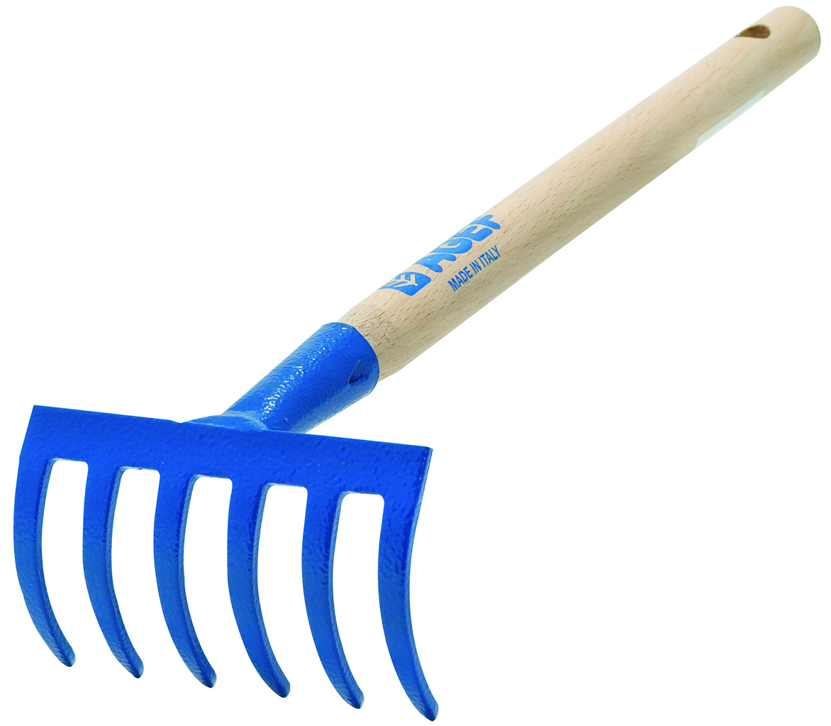 Agef RASTRELLINO PER GIARDINO 6 denti curvi