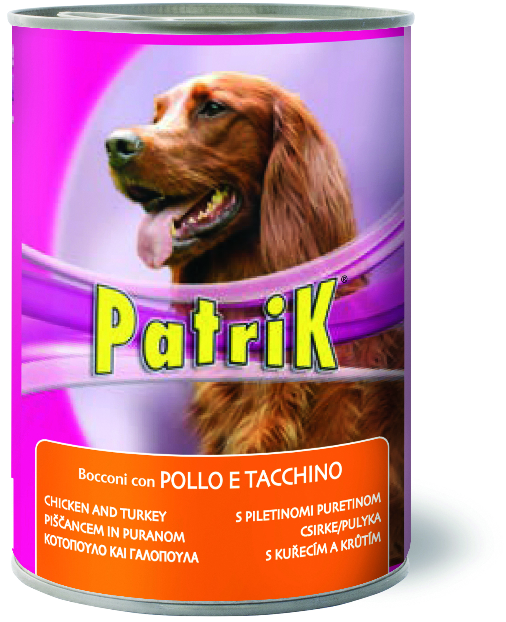 Morando BOCCONI PER CANI ''PATRIK'' gusto pollo e tacchino - gr.  405