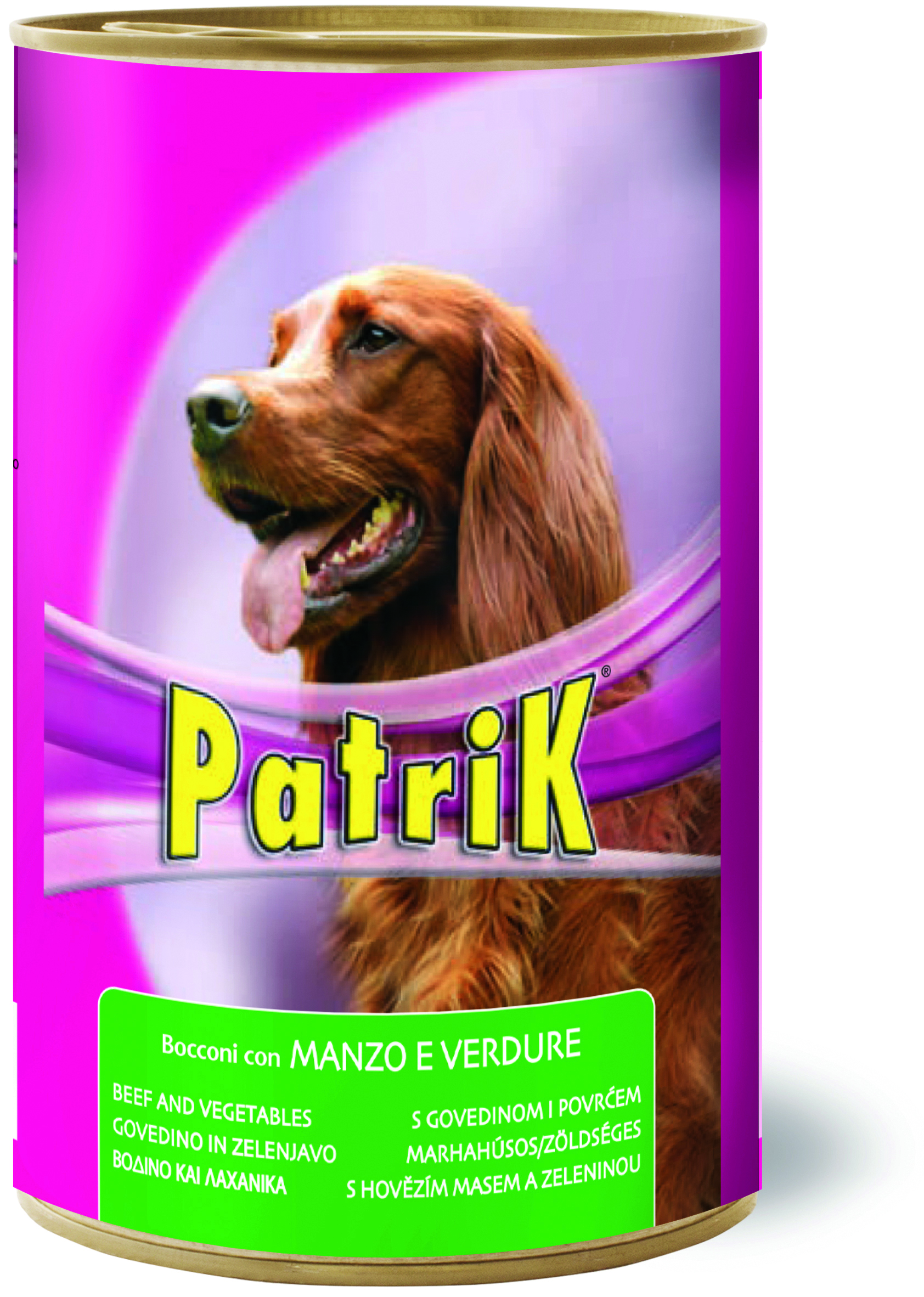 Morando BOCCONI PER CANI ''PATRIK'' gusto manzo e verdure - gr. 1250