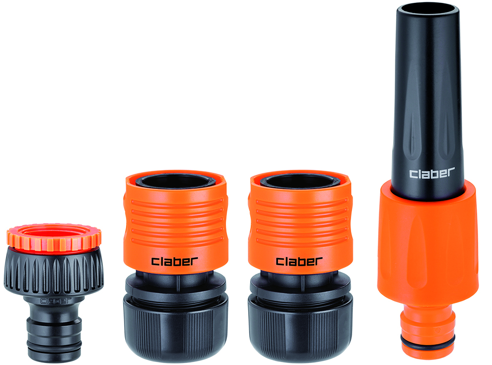 Claber Set Irrigazione Starter Kit Max-Flow 3/4 Pezzi 4 Art. 9656 -