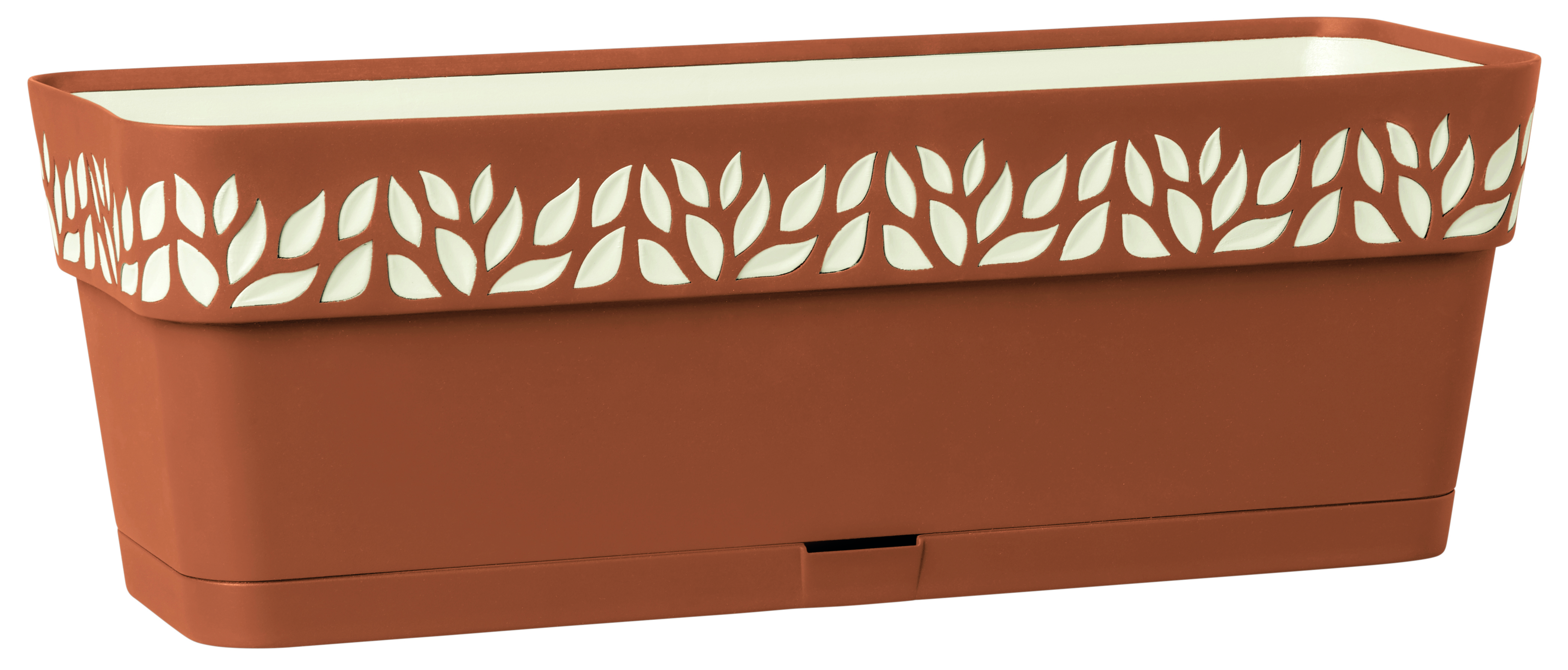 Stefanplast Balconetta Cloe Con Riserva D\'Acqua Cm. 50X18X17 H Col. Bianco -