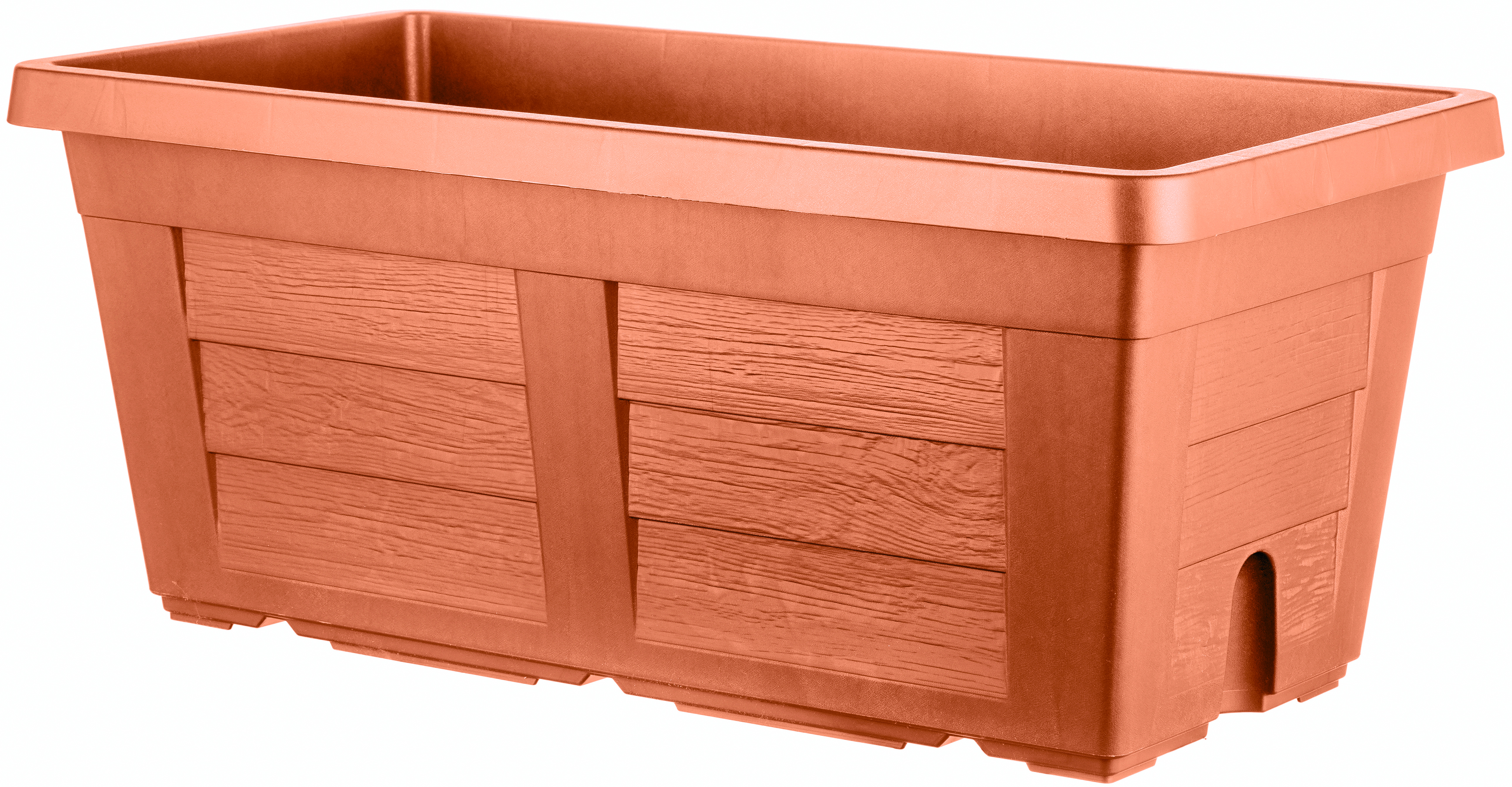 Bama FIORIERA RETTANGOLARE LEGNO Col. Cotto Chiaro cm.100x44x40 h